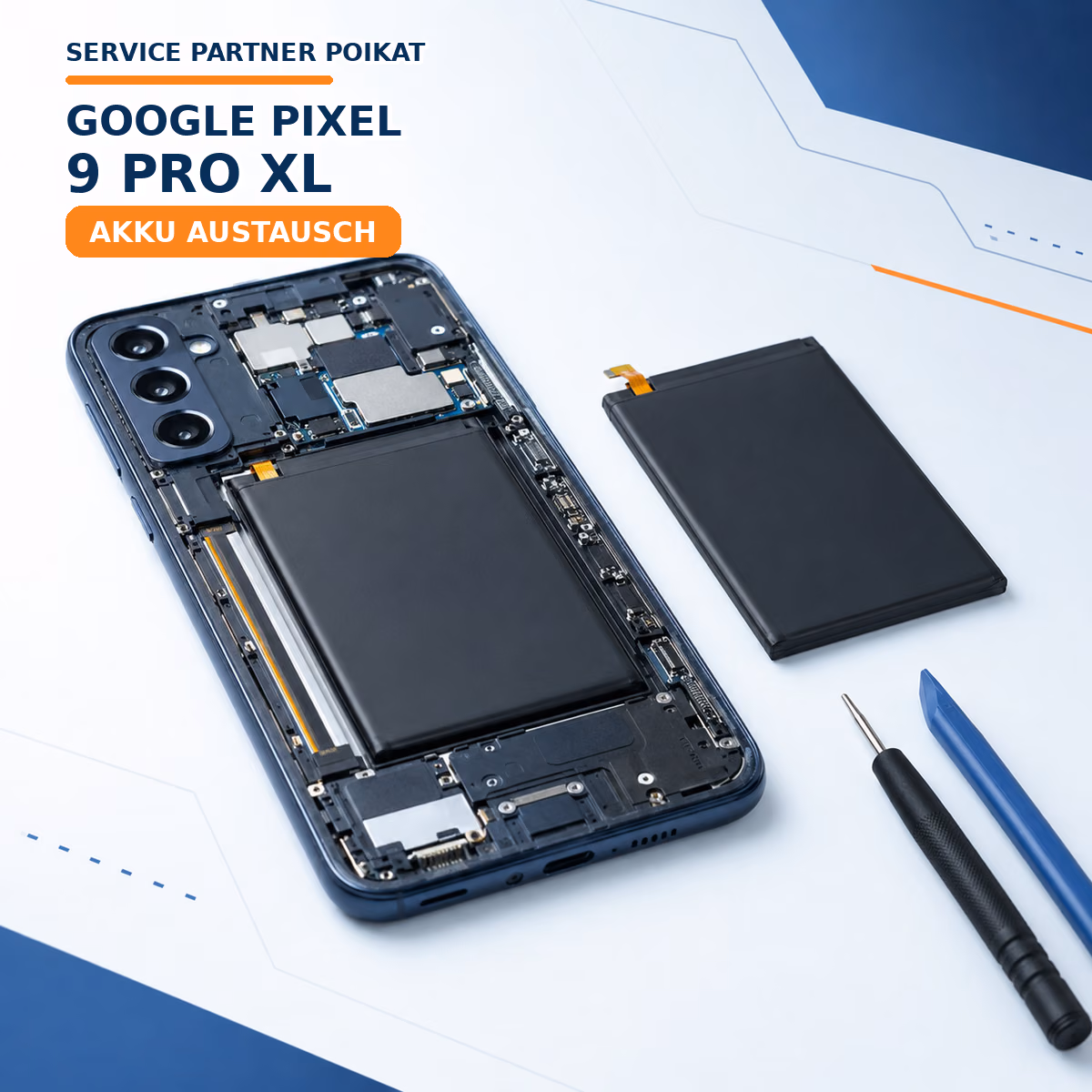 Google Pixel 9 Pro XL Akku Austausch