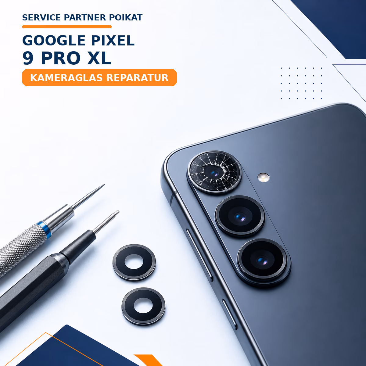 Google Pixel 9 Pro XL Kameraglas Reparatur