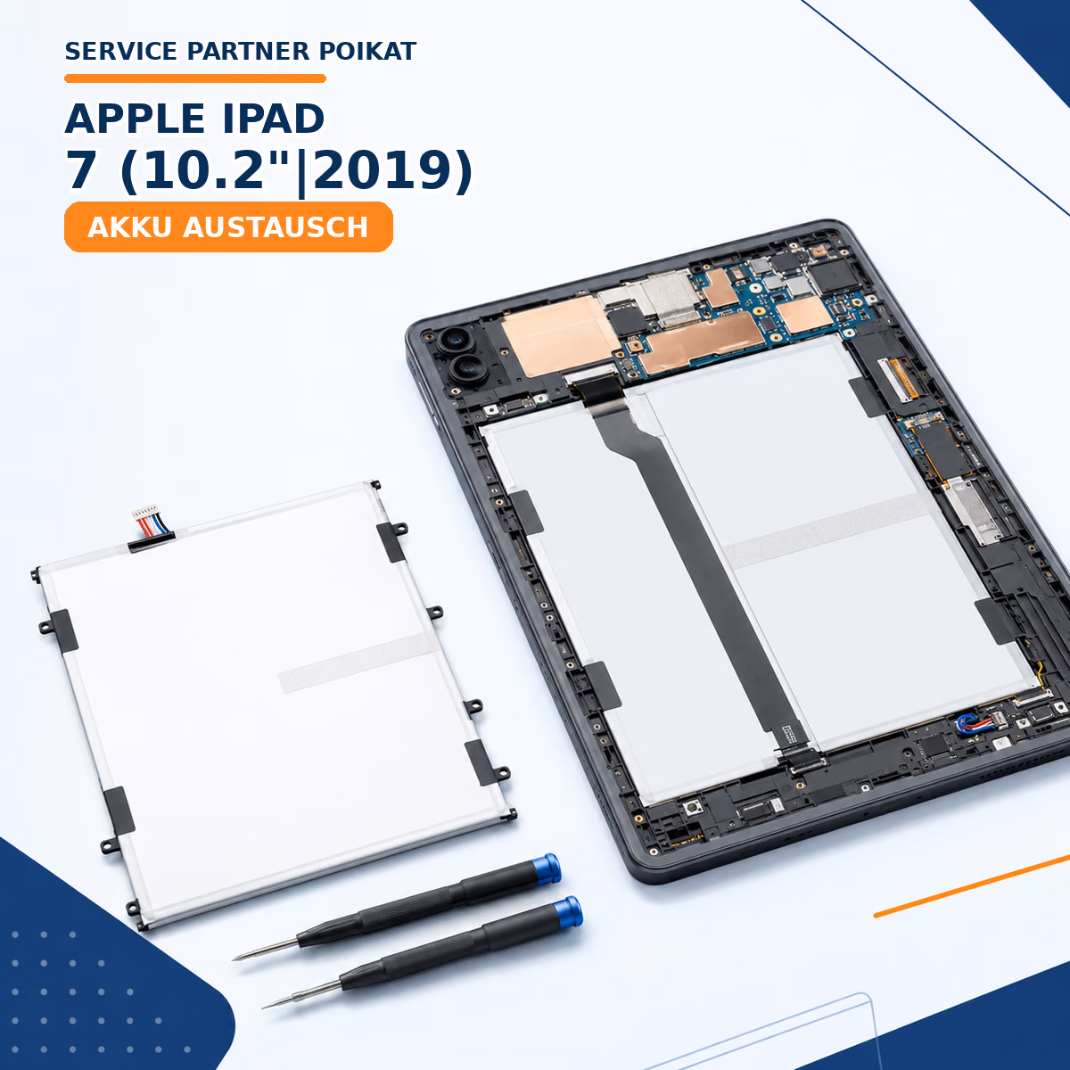 iPad 7 (10.2"|2019) Akku Austausch