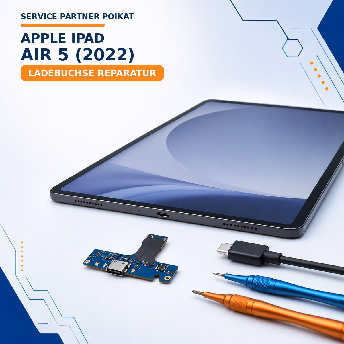 iPad Air 5 (2022) Ladebuchse Reparatur