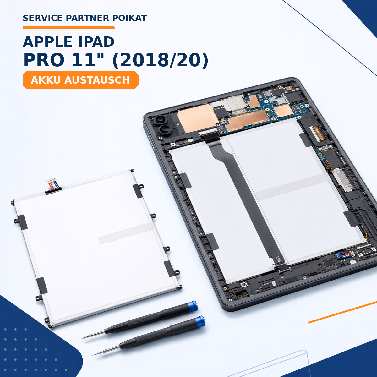 iPad Pro 11" (2018/20) Akku Austausch