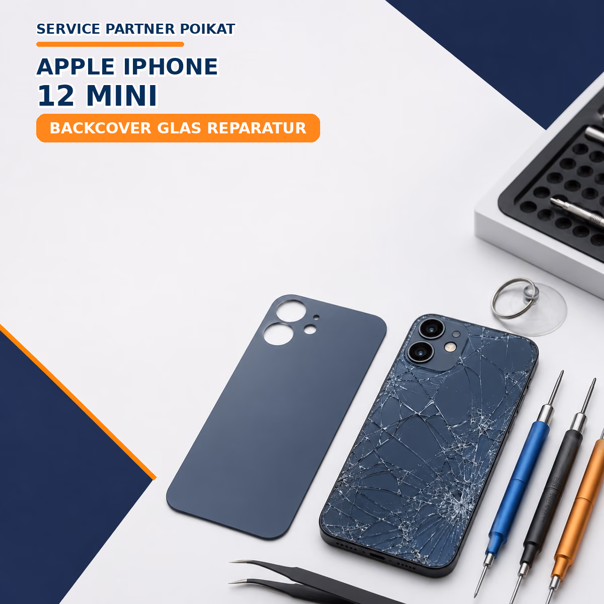 iPhone 12 mini Backcover Glas Reparatur