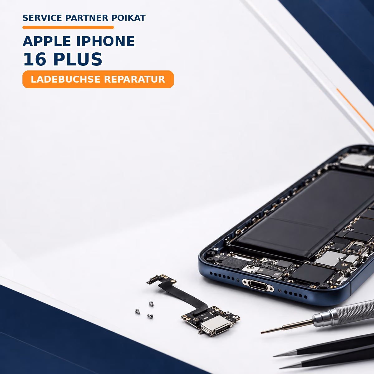 Ladebuchse Reparatur iPhone 16 Plus