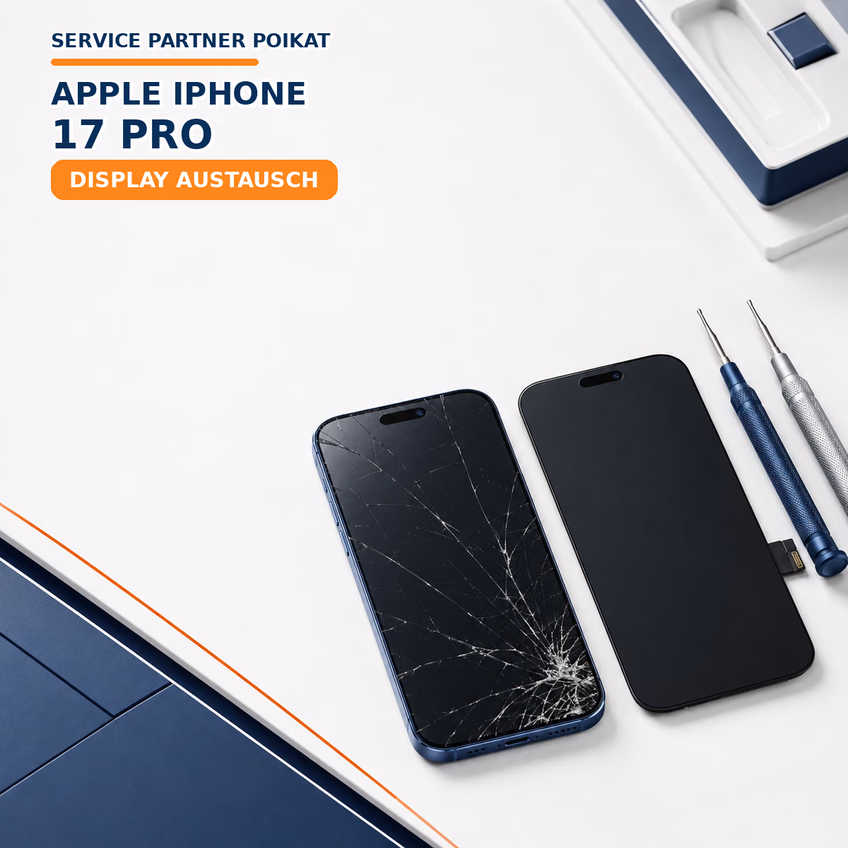iPhone 17 Pro Display Austausch