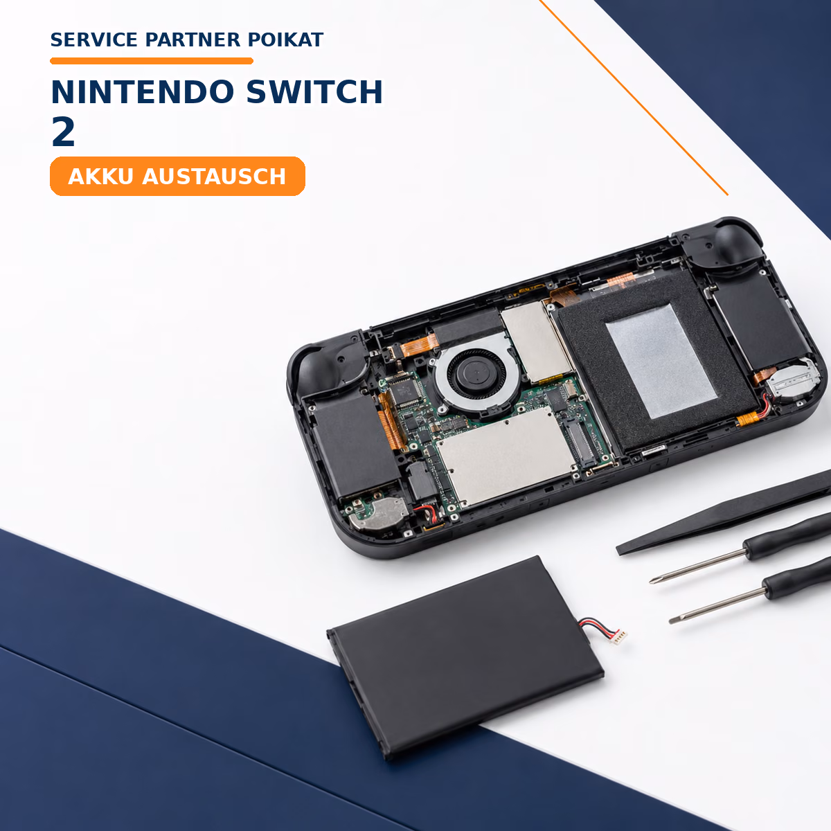 Nintendo Switch 2 Akku Austausch