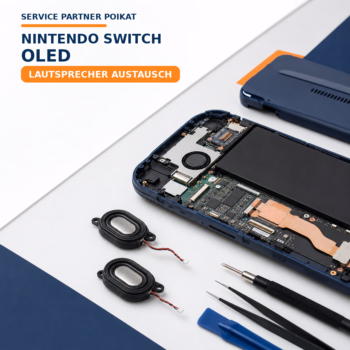 Nintendo Switch OLED Lautsprecher Austausch