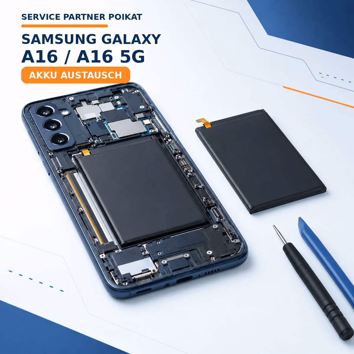 Samsung Galaxy A16 / A16 5G Akku Austausch