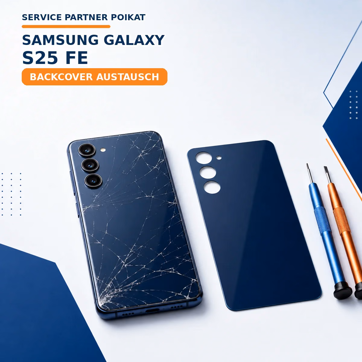 Samsung Galaxy S25 FE Backcover Austausch