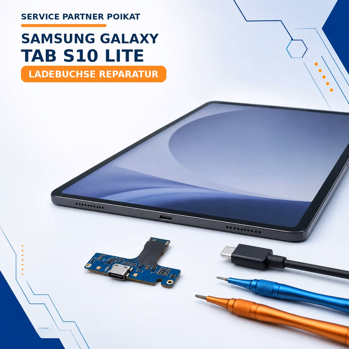 Samsung Galaxy Tab S10 Lite Ladebuchse Reparatur
