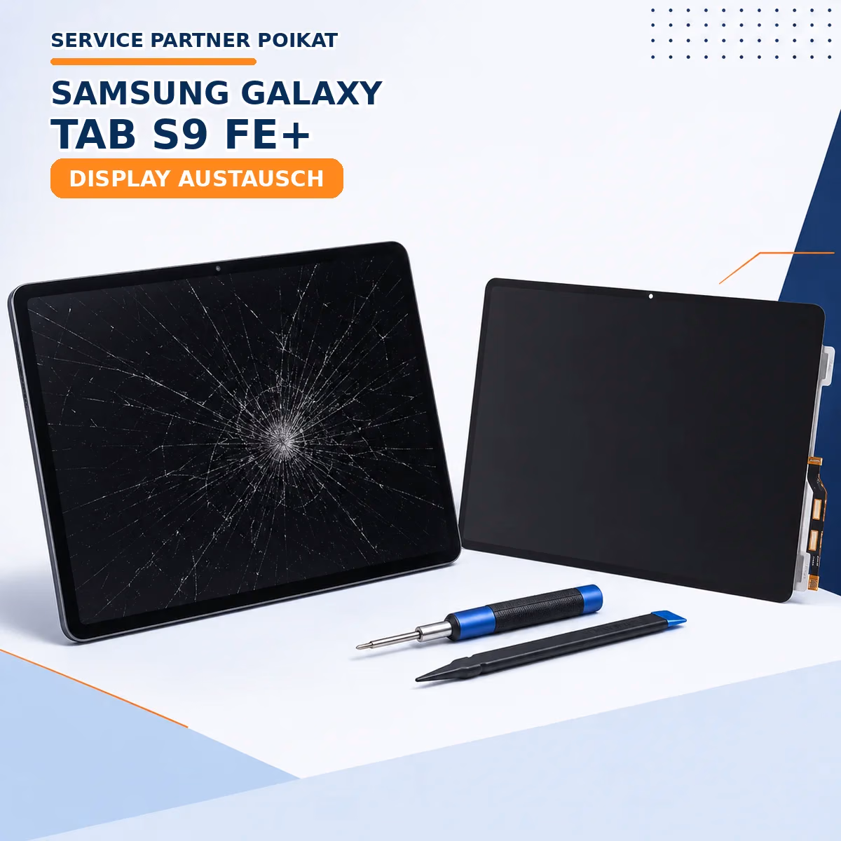 Samsung Galaxy Tab S9 FE+ Display Austausch