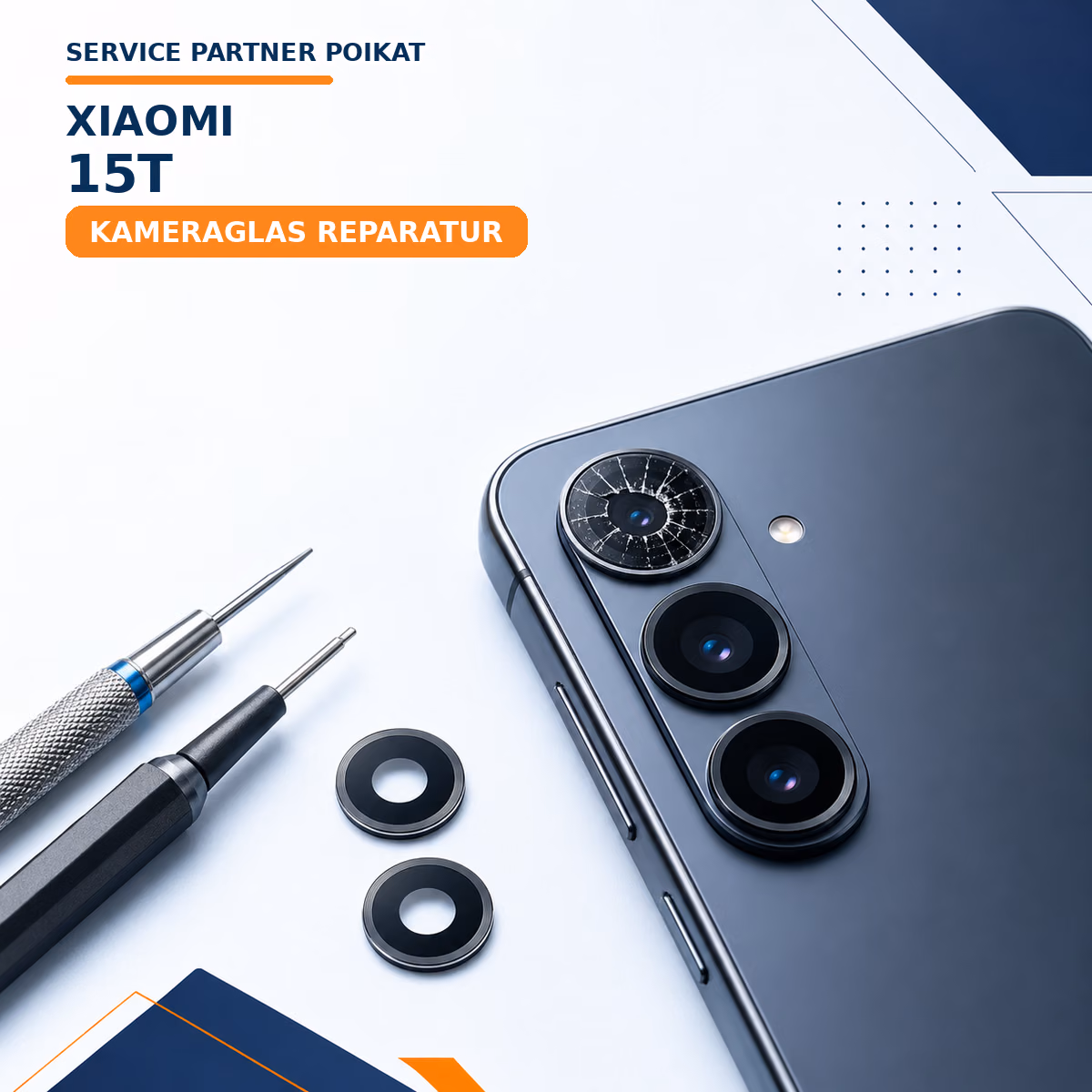 Xiaomi 15T Kameraglas Reparatur
