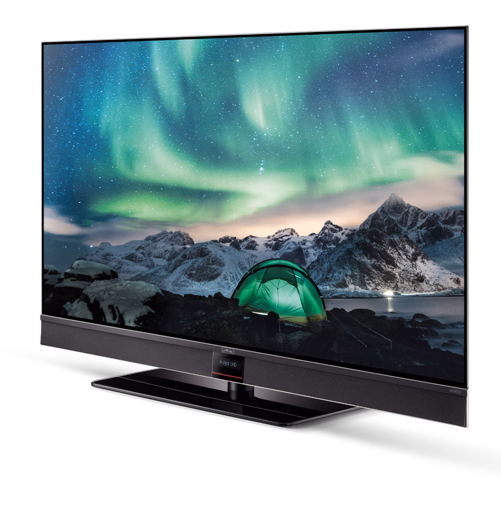 Metz Aurus 42 FA63 OLED twin – Seitenansicht links