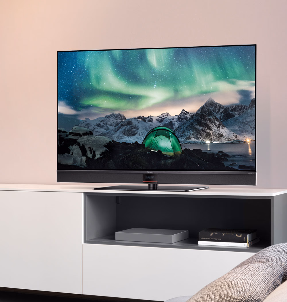 Metz Aurus 42 FA63 OLED twin – Wohnraumansicht