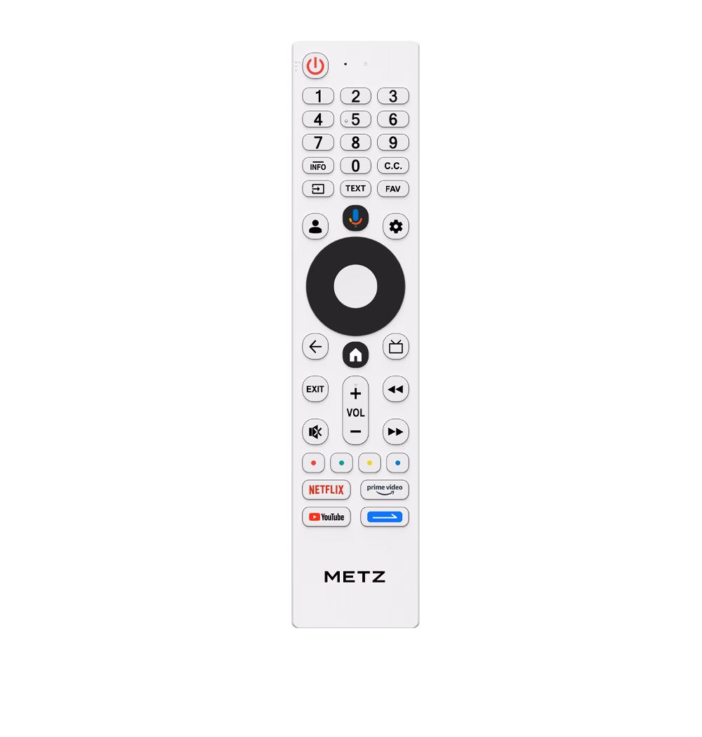 METZ blue 24MPE7000Z – Fernbedienung